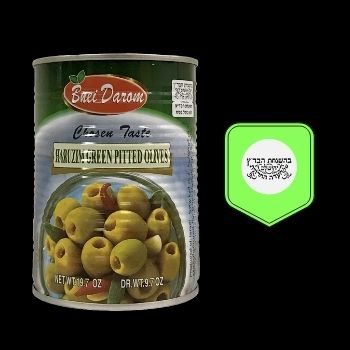 Aceituna verde deshuesada bnei darom 19.7 oz-7290002015420