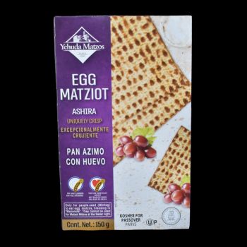 Yehuda egg matzo 150 gr-7290012738272