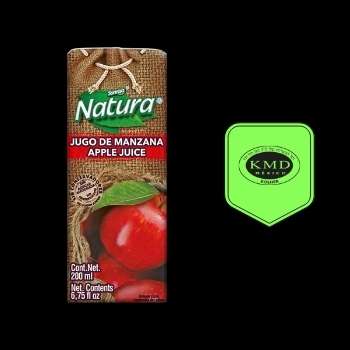 Jugo de manzana roja natura 200 ml-729090070914