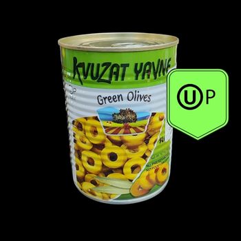 Aceituna verde rodaja kvuzat yavne 560 gr-730127100139