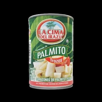 Palmito en trozos la cima 400 gr-7441000902148