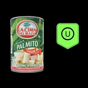 Palmito en trozos la cima 400 gr-7441000902148