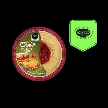 Hummus pimiento rojo 283.5 obela-7500326161063