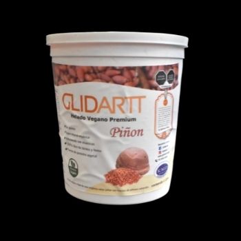 Helado piñon parve 1 lt glidart-7500326681318