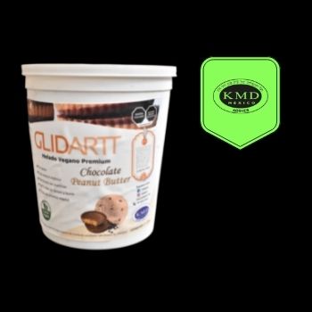 Helado chocolate peanut butter parve glidart 1lt-7500326681455