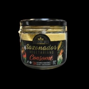 Consome sazonador frasco 220gr  veggie mix-7500463027659