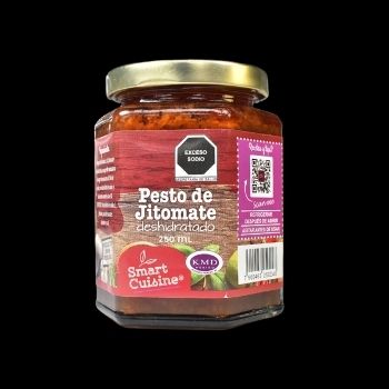 Pesto de jitomate deshidratado smart cuisine 250 ml-7500463250248