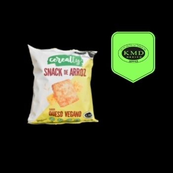 Snack de arroz queso vegano 50 gr cerealty-7500464588425