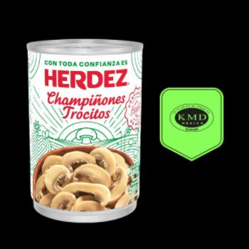 Champiñones en trocitos herdez 380 gr-7501003123435