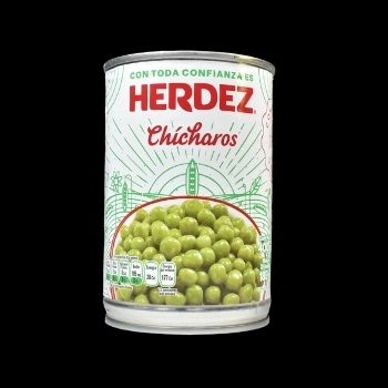 Chicharo fino herdez 400 gr-7501003124142