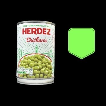 Chicharo fino herdez 400 gr-7501003124142