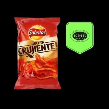 Sabritas receta crujiente chiles rojos 160 gr-7501011143265