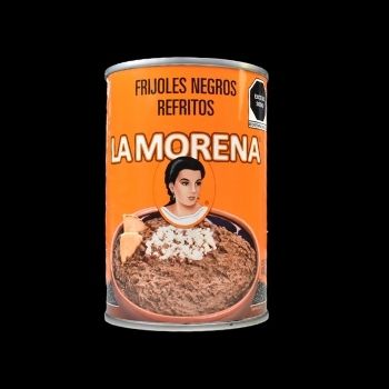 Frijoles negros refritos la morena 440 gr-7501062701056