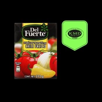 Pure de tomate con chile fresco 210 gr del fuerte-7501079704729