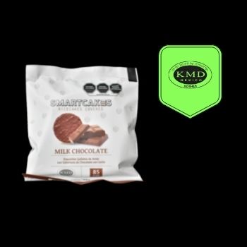 Rice cakes covered milk chocolate smartcakes 32 gr-7503012067212