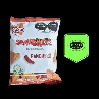 Maiz inflado sabor ranchero smartchips 25 gr-7503012067564