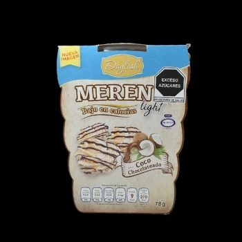 Merengue coco chocolatedo daylish 78 gr-7503016107303