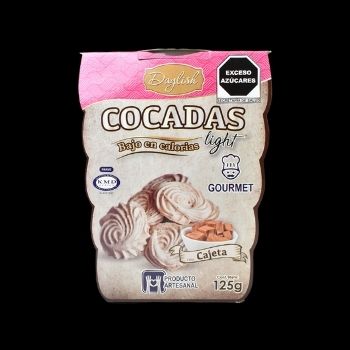 Cocadas de cajeta daylish 125 gr-7503016107341