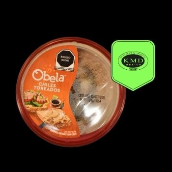 Hummus chiles toreados obela 198.4 gr-7503018034133
