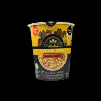 Sopa instantánea de verduras habanero limón en vaso veggie mix 26 gr-7503026441039