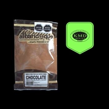 Chocolate en polvo choco pow albaricoque 350 gr-7506257531425