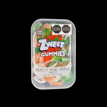 Gomitas zweet peach and apple 285 gr-794711002834