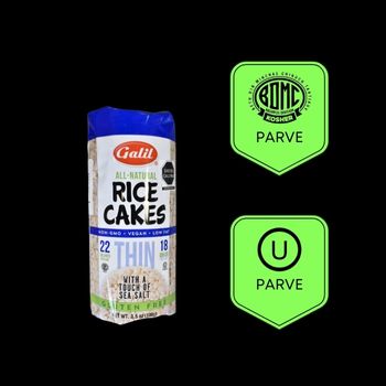 Rice cakes sal de mar 100 gr galil-794711003688