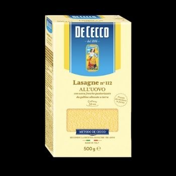 Lasagna de cecco 500g-8001250211125