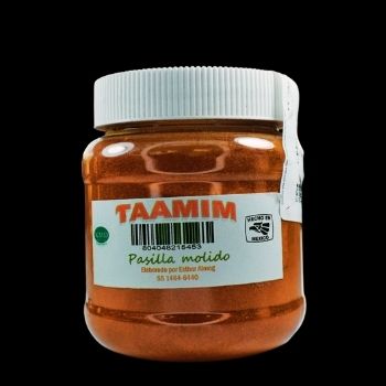 Chile pasilla molido 150 gr taamim-804048215453