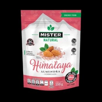 Almendra horneada sal himalaya mister natural 250 gr-808806888200