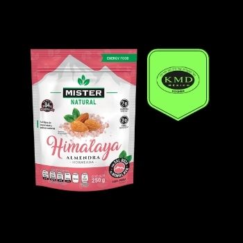 Almendra horneada sal himalaya mister natural 250 gr-808806888200