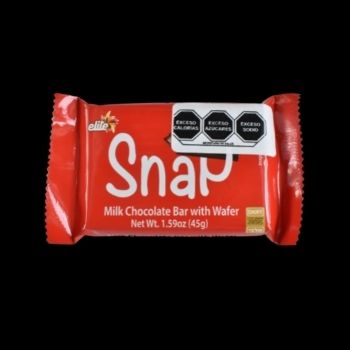 Chocolate snap con wafer 45 gr elite-815871013307