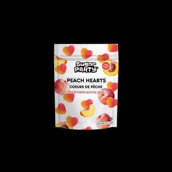 Peach hearts 170g sugar party-850006463114